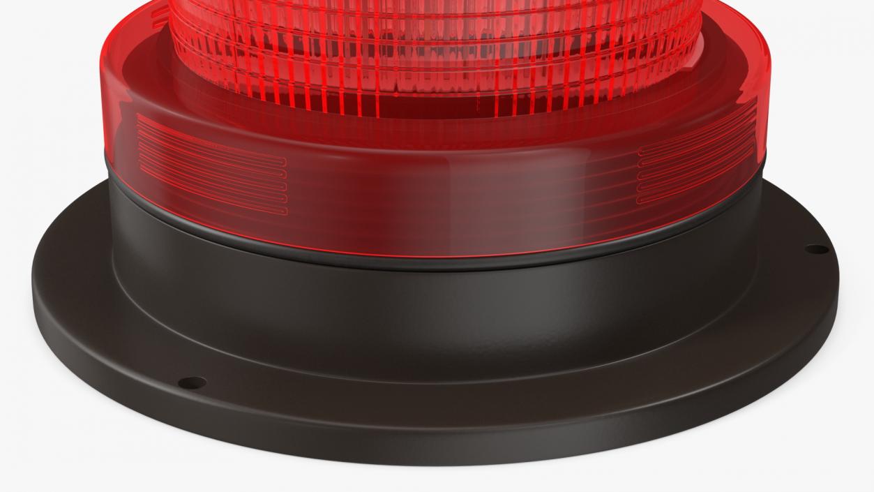 LED Beacon Red 3D model