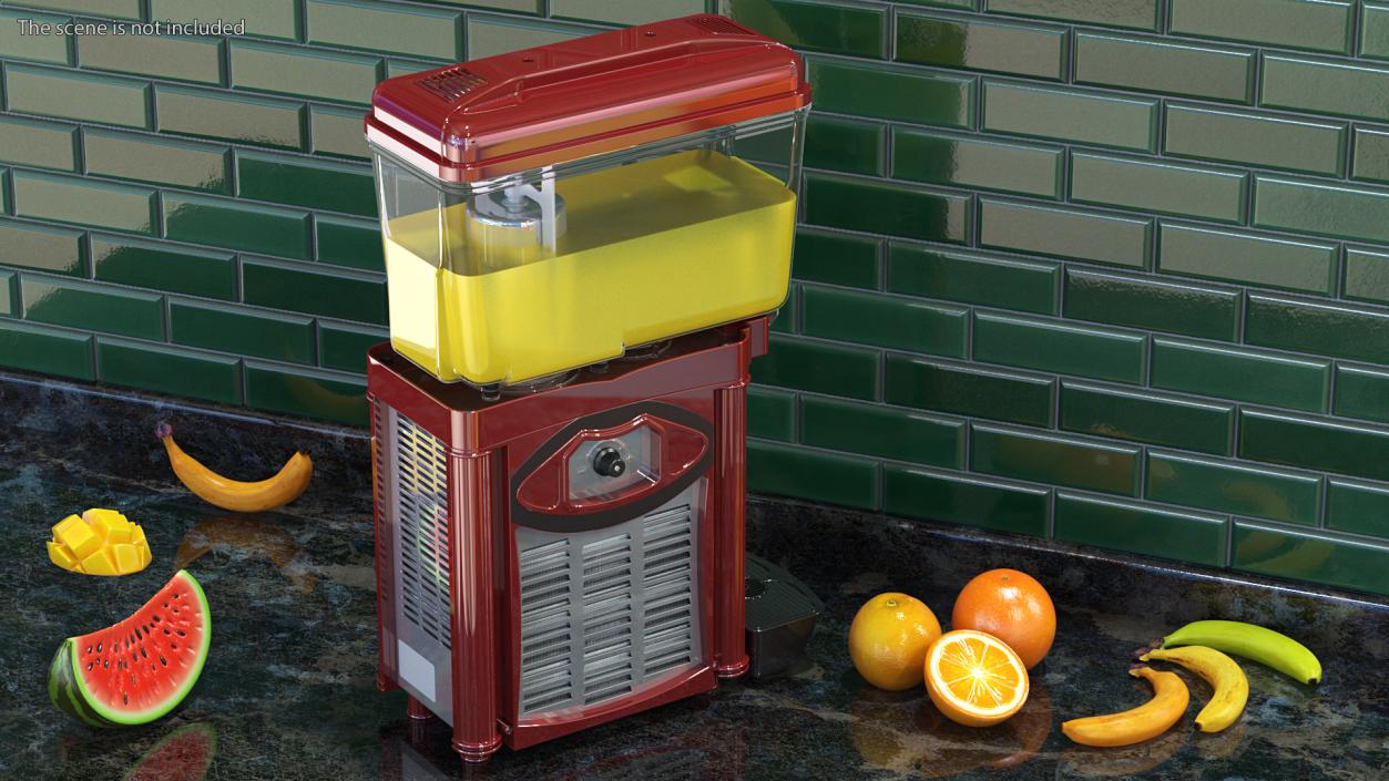 Fruit Juice Dispenser Machine 3D model