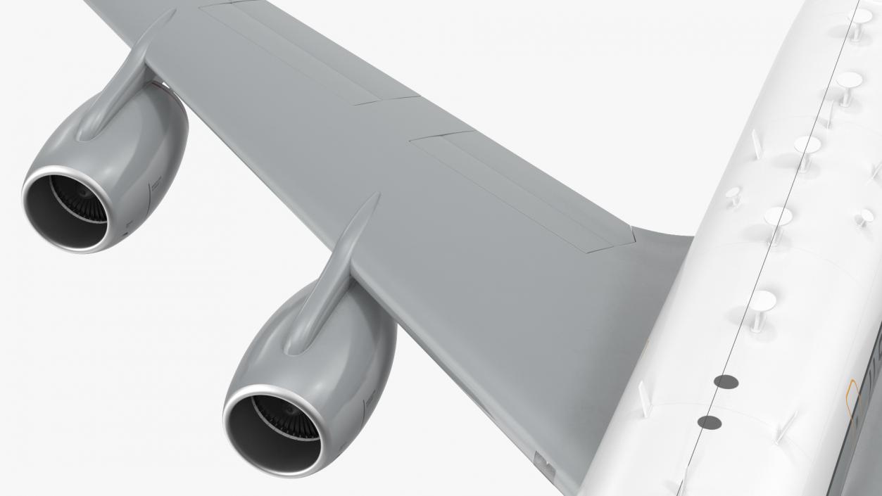 3D Boeing RC-135W Rivet Joint Flight model