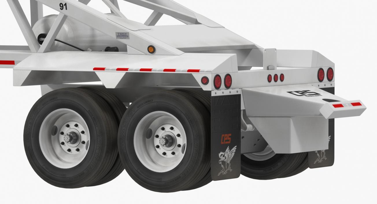 3D model Manac Bottom Dump Trailer