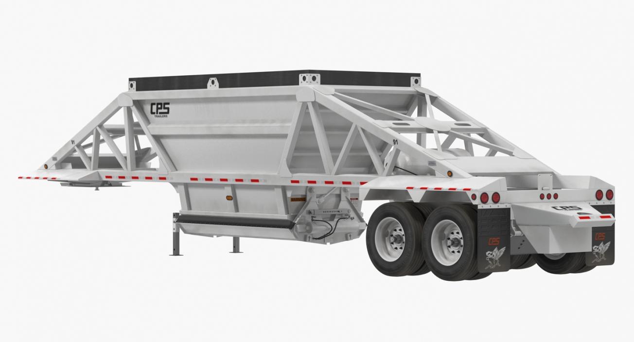 3D model Manac Bottom Dump Trailer