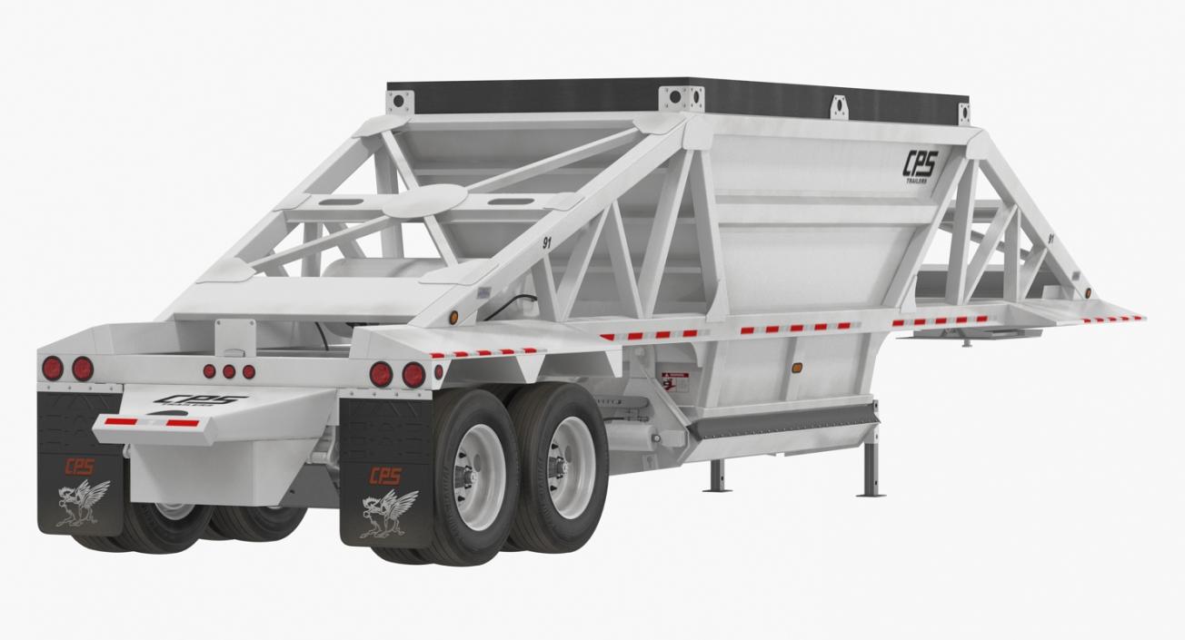 3D model Manac Bottom Dump Trailer