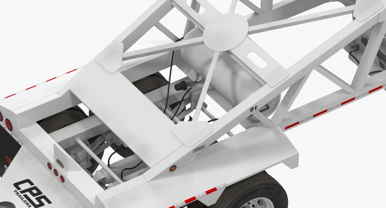 3D model Manac Bottom Dump Trailer