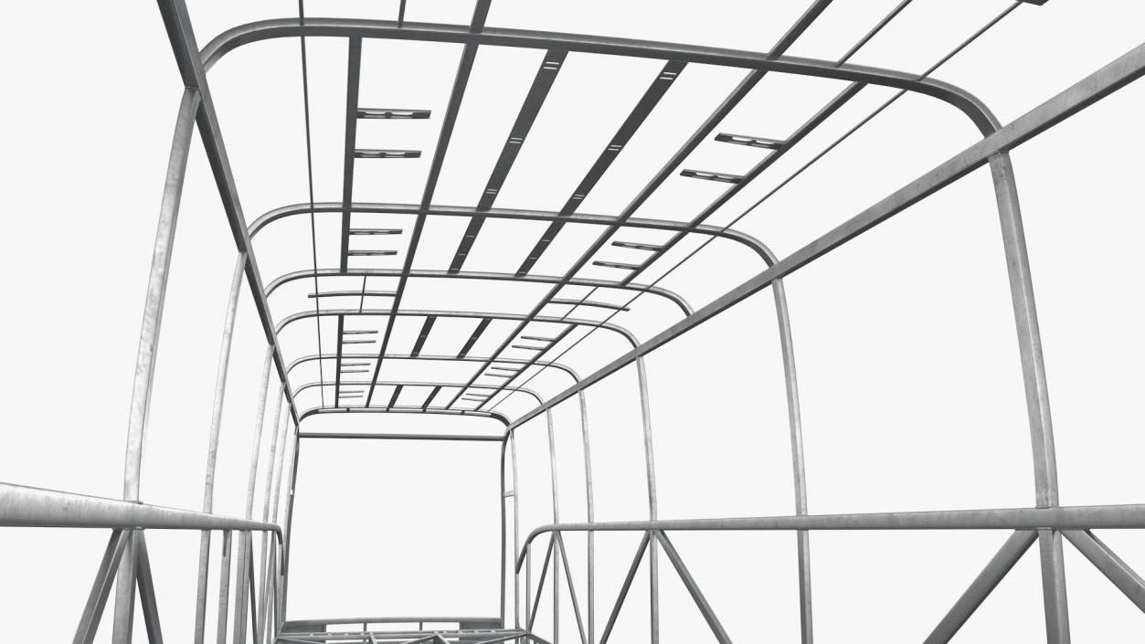 Bus Frame Structure 3D model