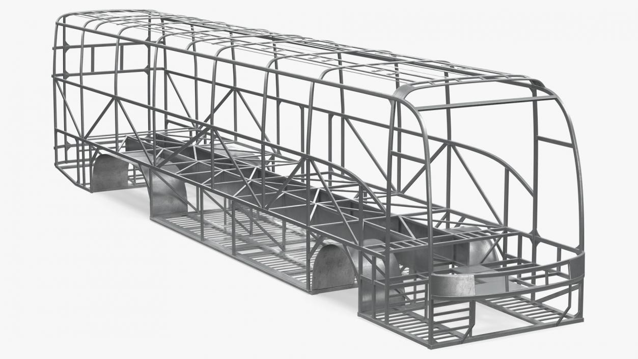 Bus Frame Structure 3D model