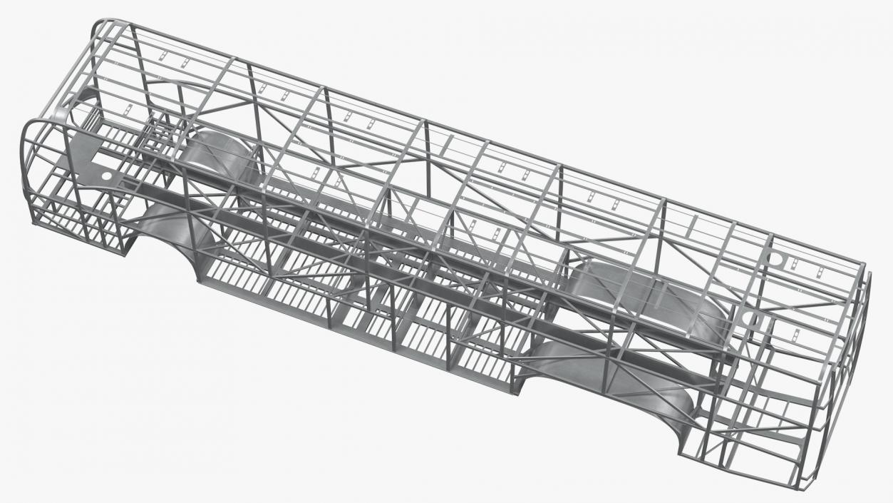 Bus Frame Structure 3D model