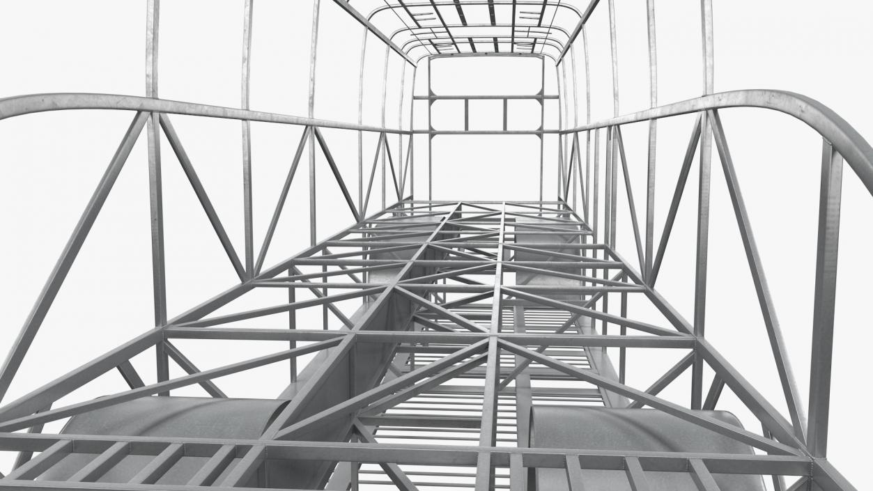 Bus Frame Structure 3D model