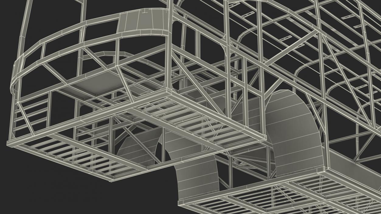 Bus Frame Structure 3D model