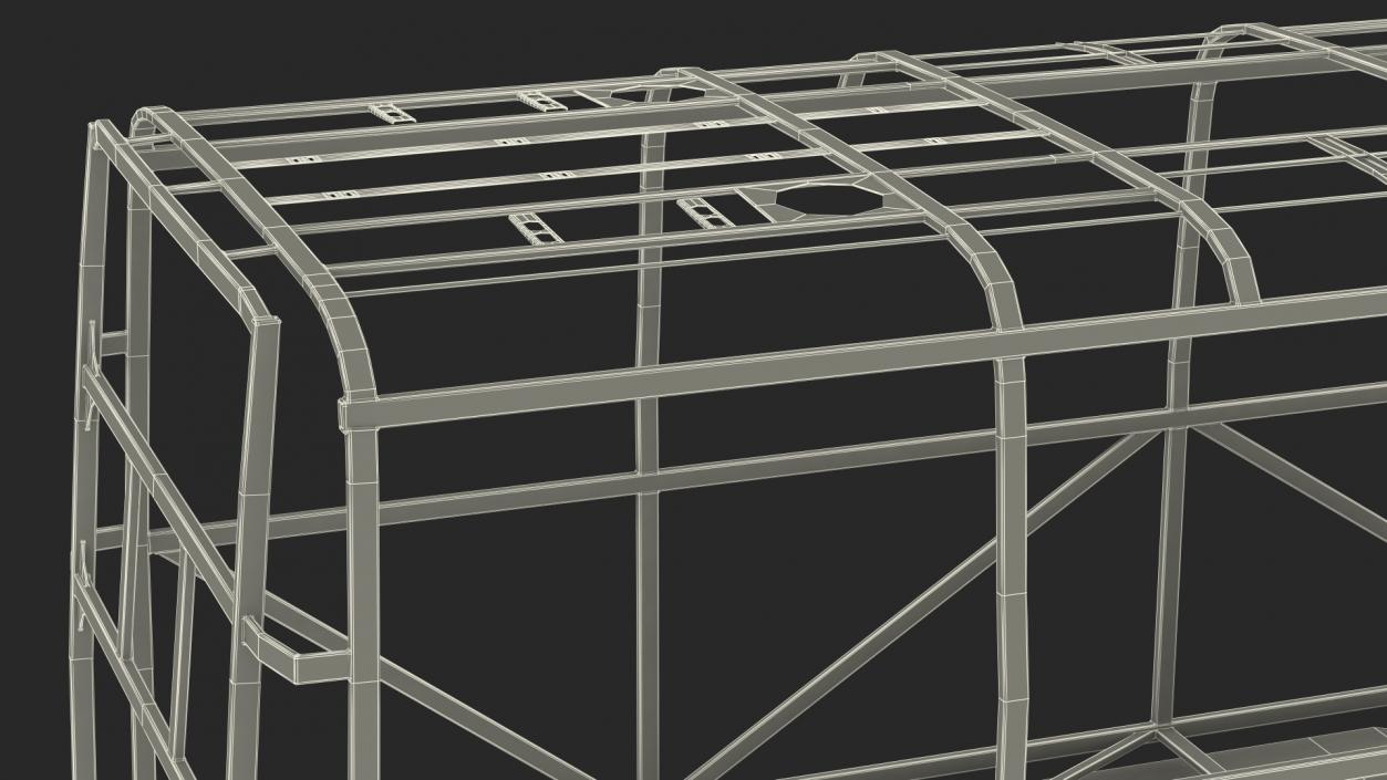 Bus Frame Structure 3D model