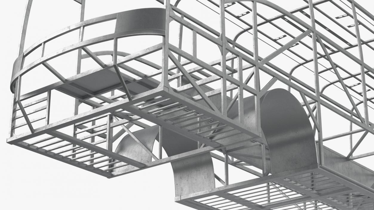 Bus Frame Structure 3D model