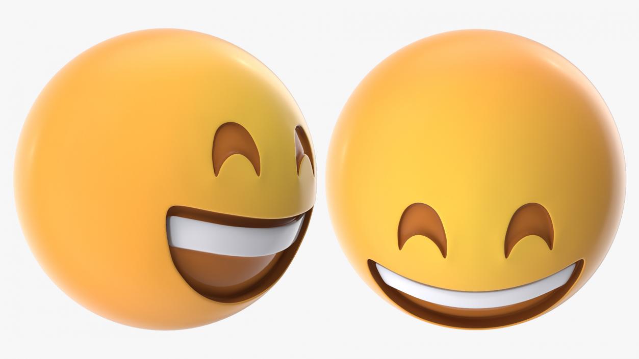 3D Very Happy Emoji