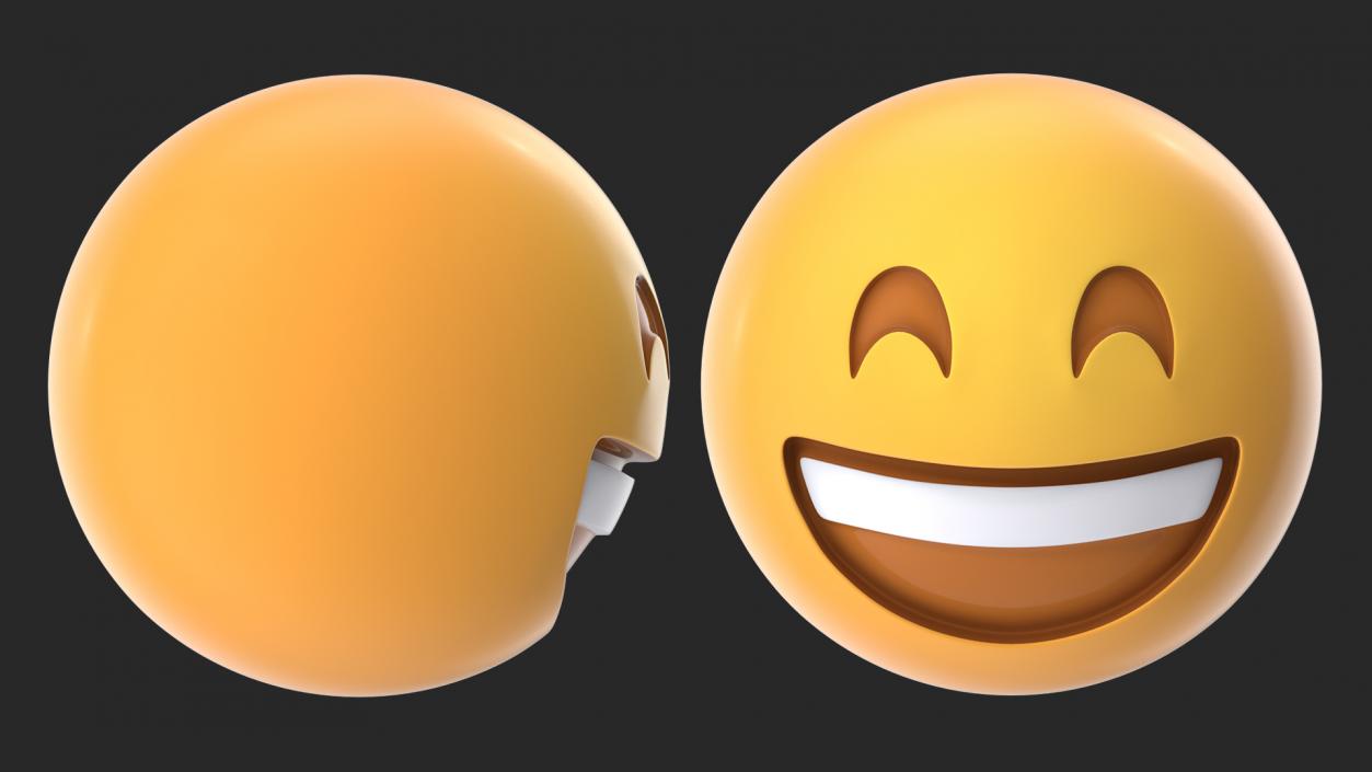 3D Very Happy Emoji