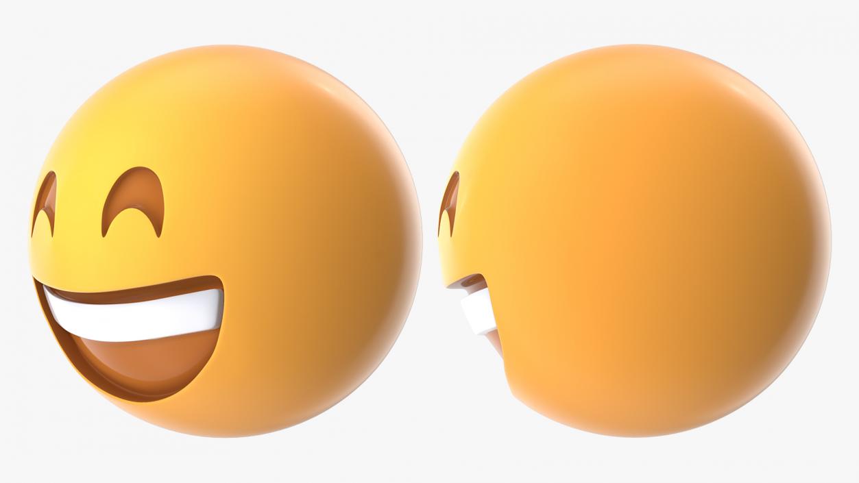 3D Very Happy Emoji