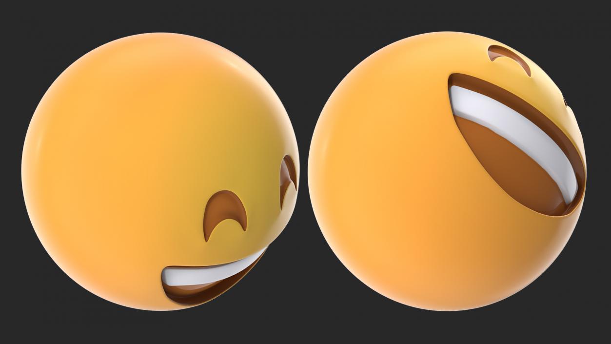 3D Very Happy Emoji