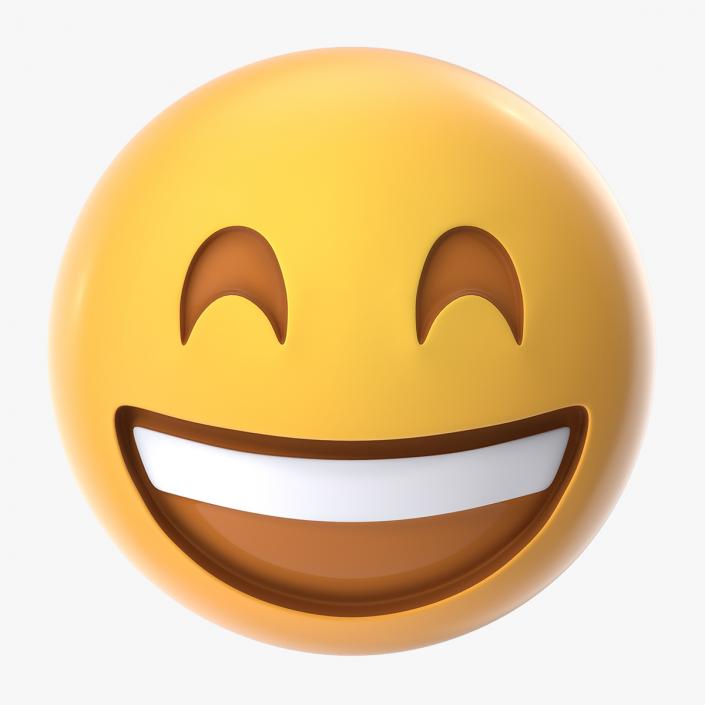 3D Very Happy Emoji