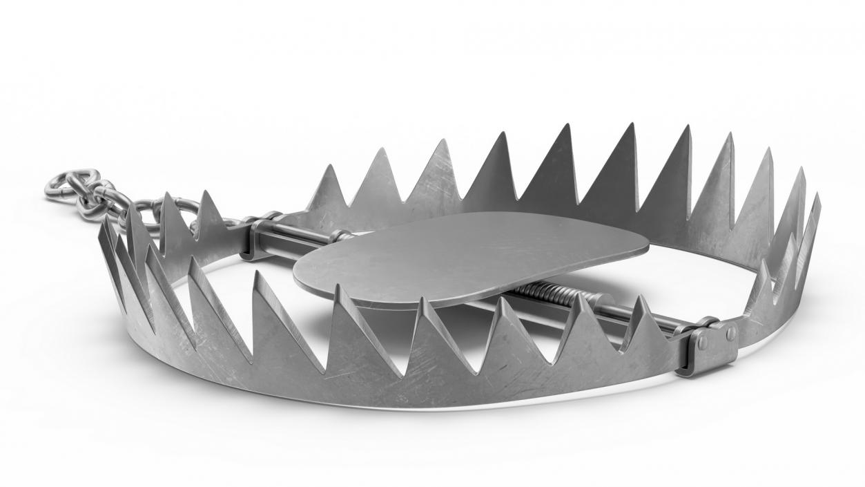 3D model Steel Bear Trap