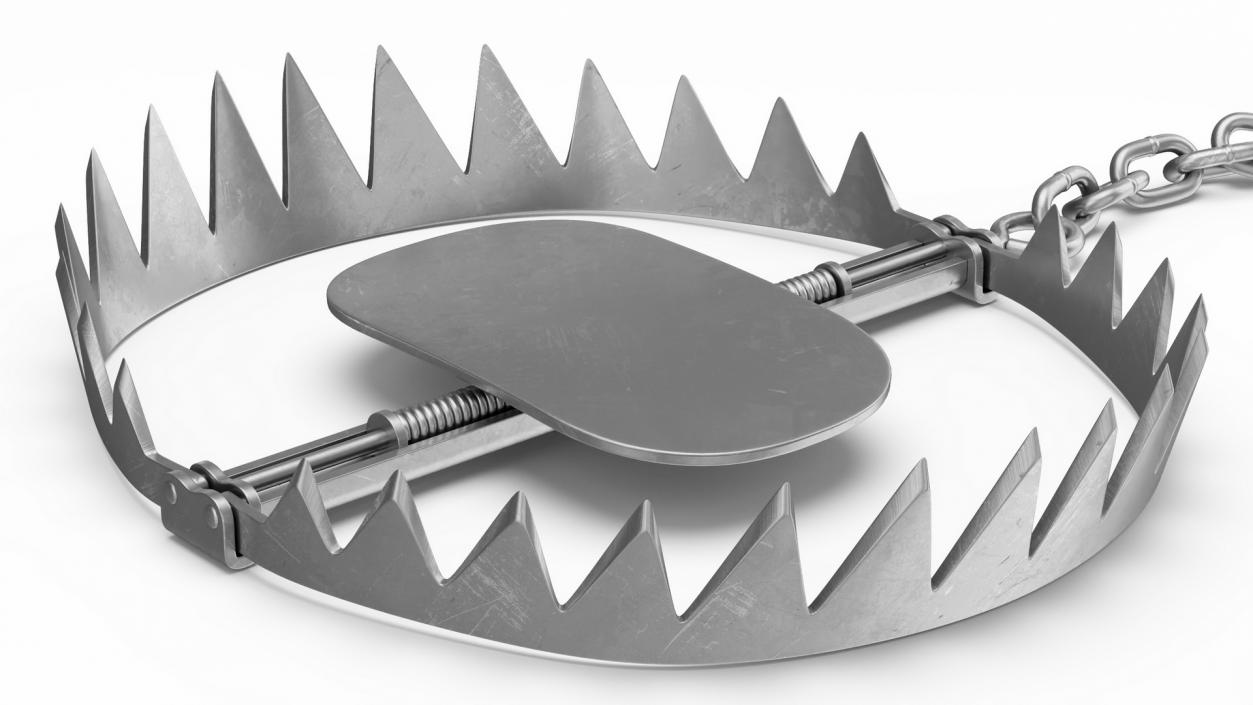 3D model Steel Bear Trap