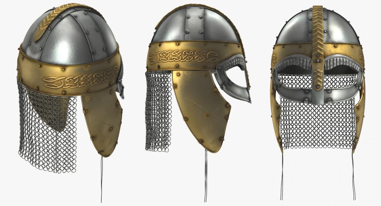 Viking Helmets Collection 2 3D