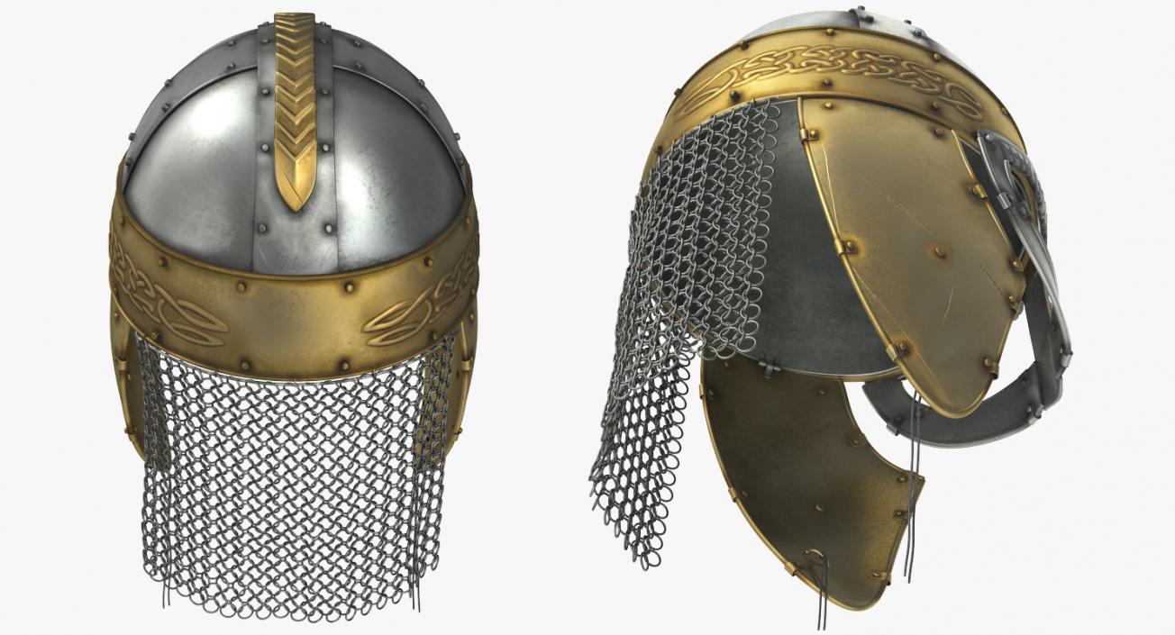 Viking Helmets Collection 2 3D