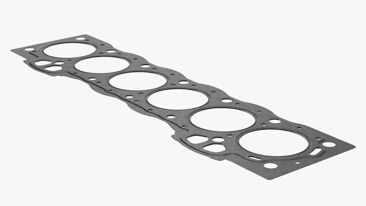 3D 1GFE Head Gasket 6 Cylinder Steel model