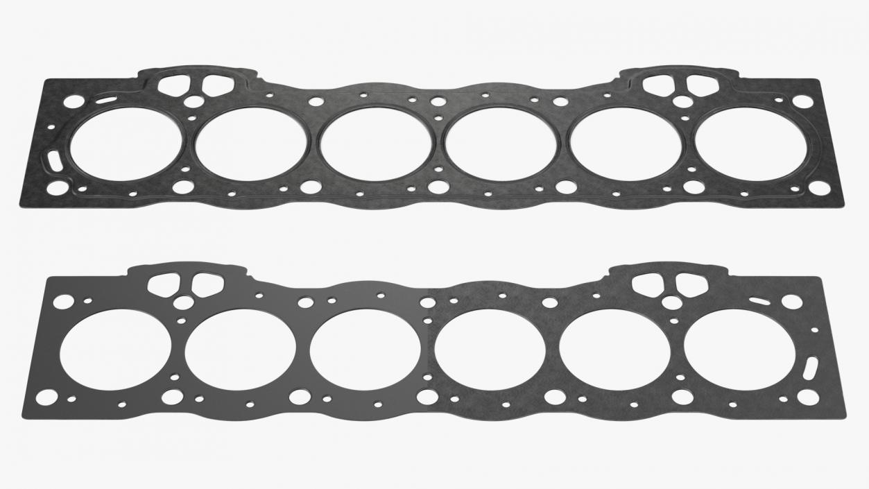 3D 1GFE Head Gasket 6 Cylinder Steel model