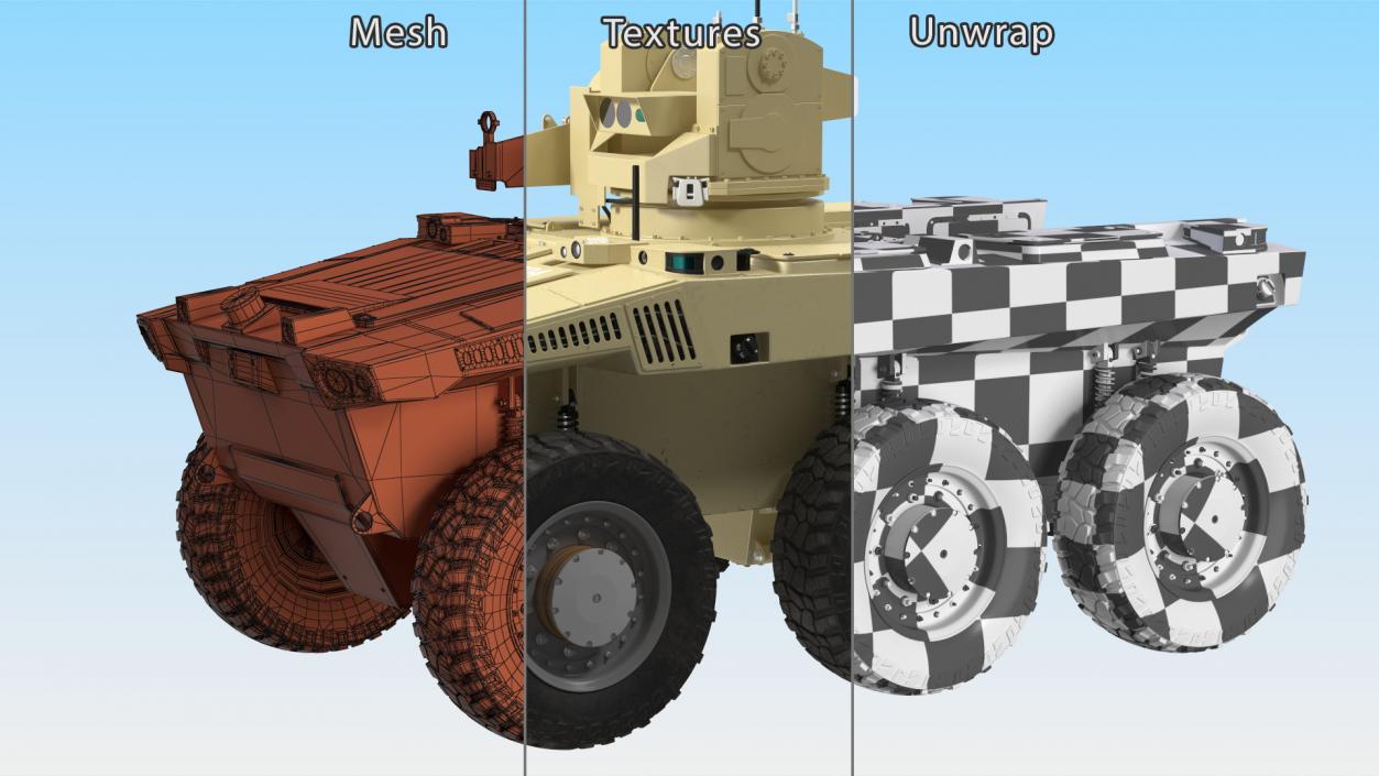 3D Military Robots Collection 2 model