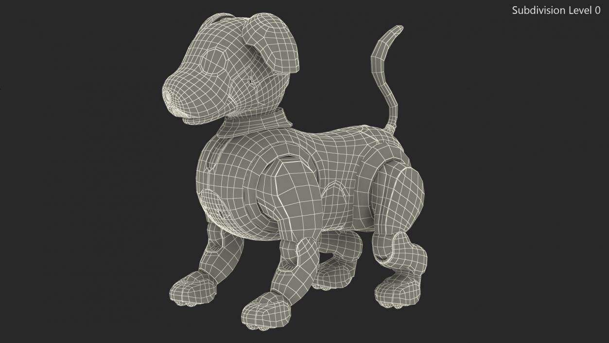 Robot Dog Generic Rigged 3D model