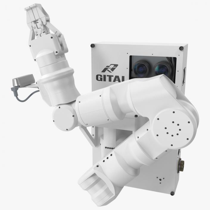 3D model GITAI S1 Space Robot