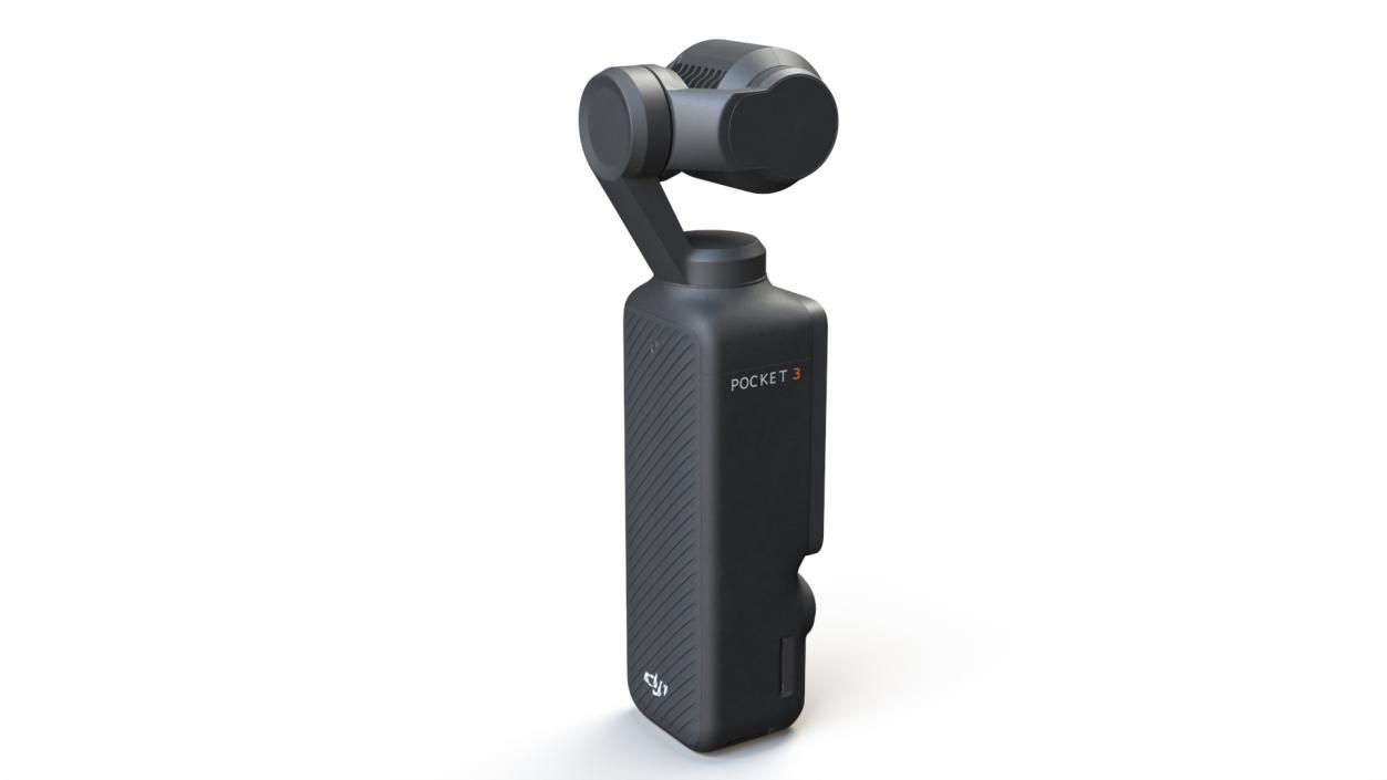 3D DJI Pocket 3 Camera Off model