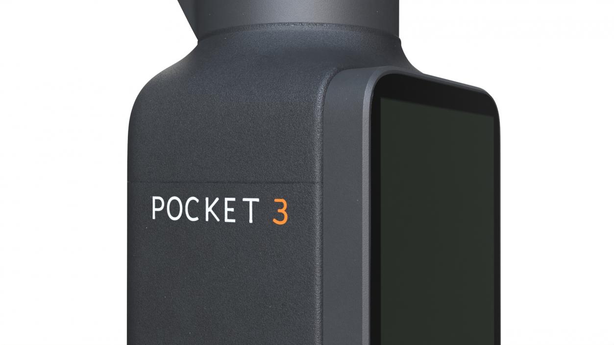 3D DJI Pocket 3 Camera Off model