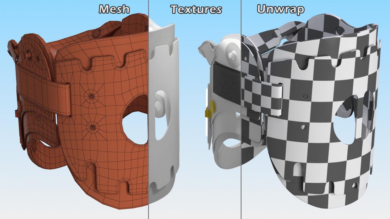 3D Extrication Collar model