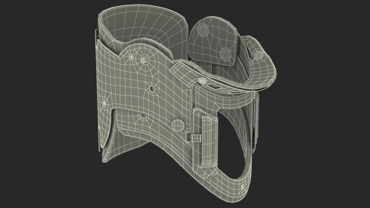 3D Extrication Collar model