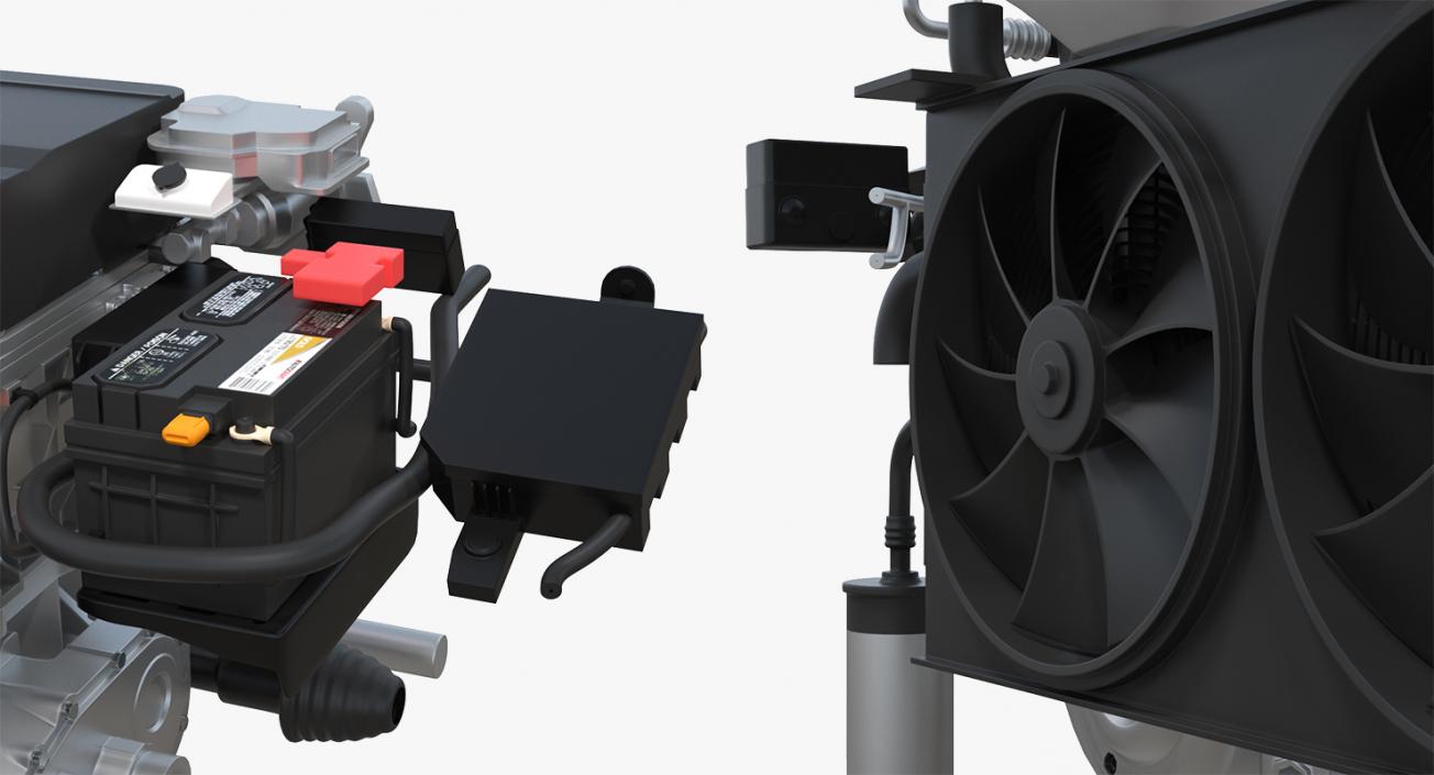 Auto Electric Engines Collection 2 3D model