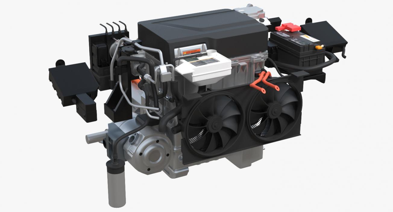 Auto Electric Engines Collection 2 3D model