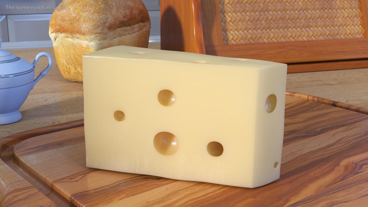 Swiss Cheese Blocks 3D model