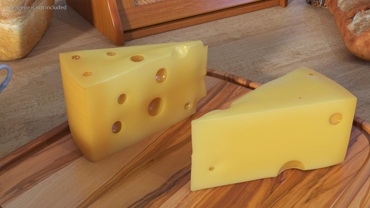 Swiss Cheese Blocks 3D model