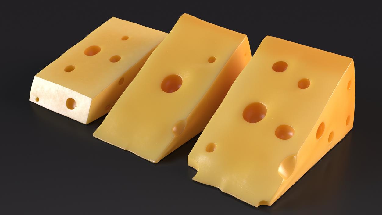 Swiss Cheese Blocks 3D model