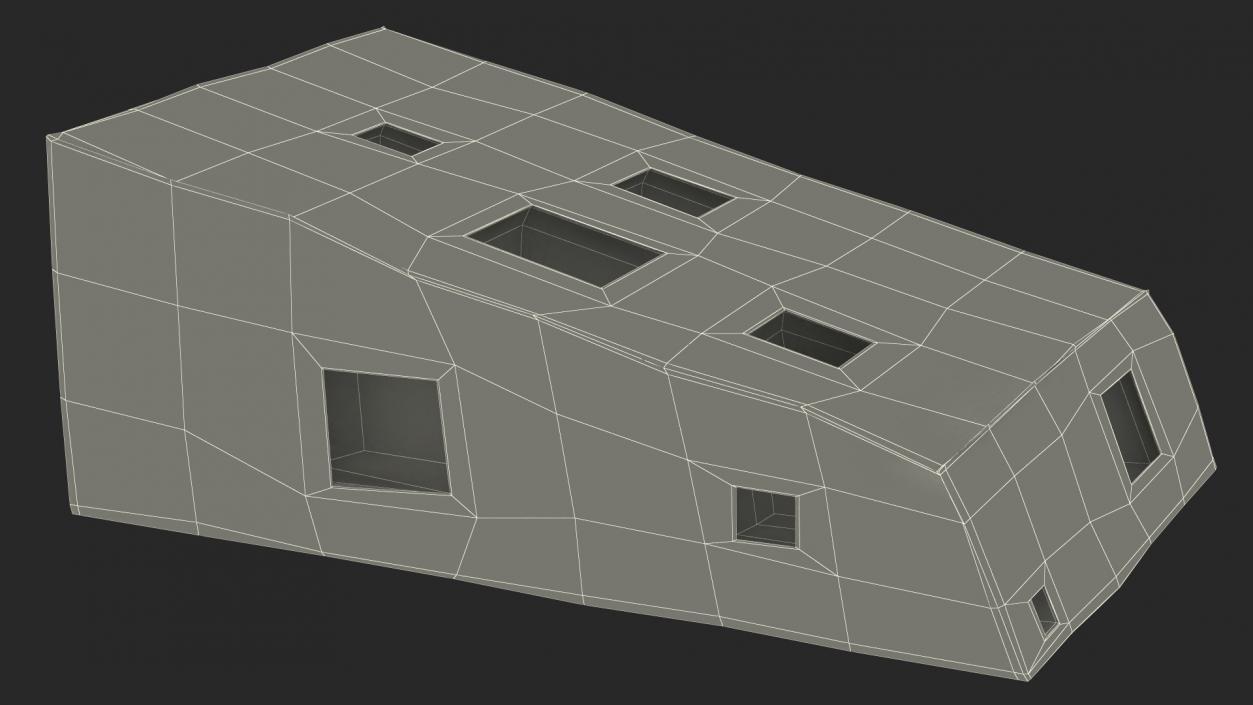 Swiss Cheese Blocks 3D model