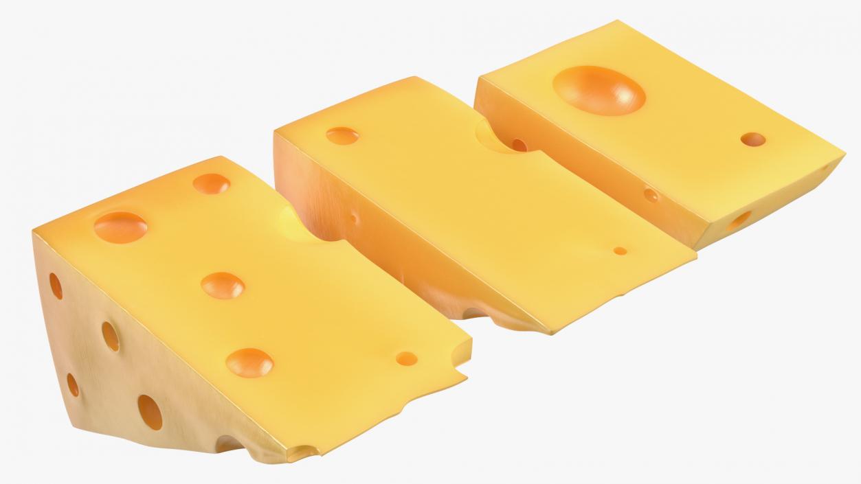 Swiss Cheese Blocks 3D model