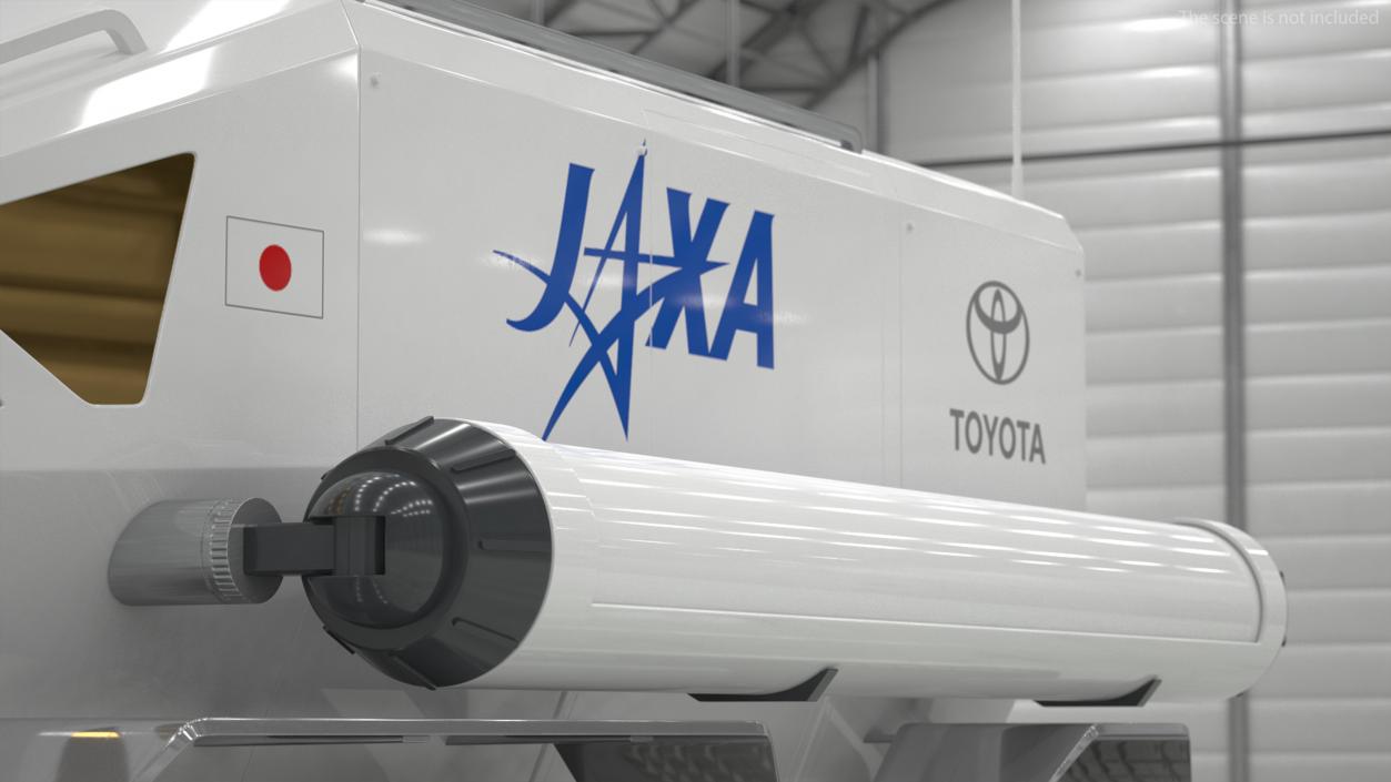 3D model Luna Cruiser Toyota Rigged for Maya