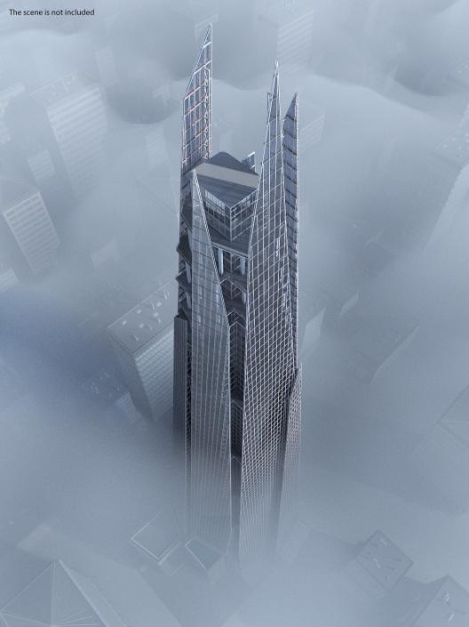 Skyscrapers Collection 8 3D model