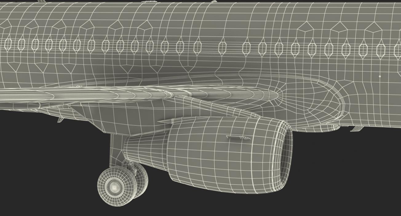 Airbus A319 EasyJet Airline Rigged 3D model