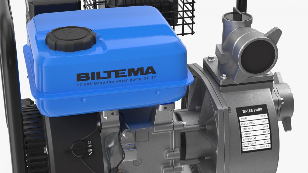 3D Biltema Water Pump for Draining