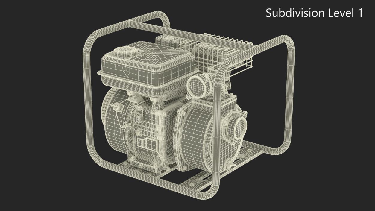 3D Biltema Water Pump for Draining