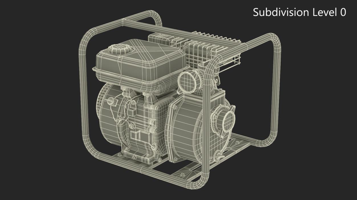 3D Biltema Water Pump for Draining