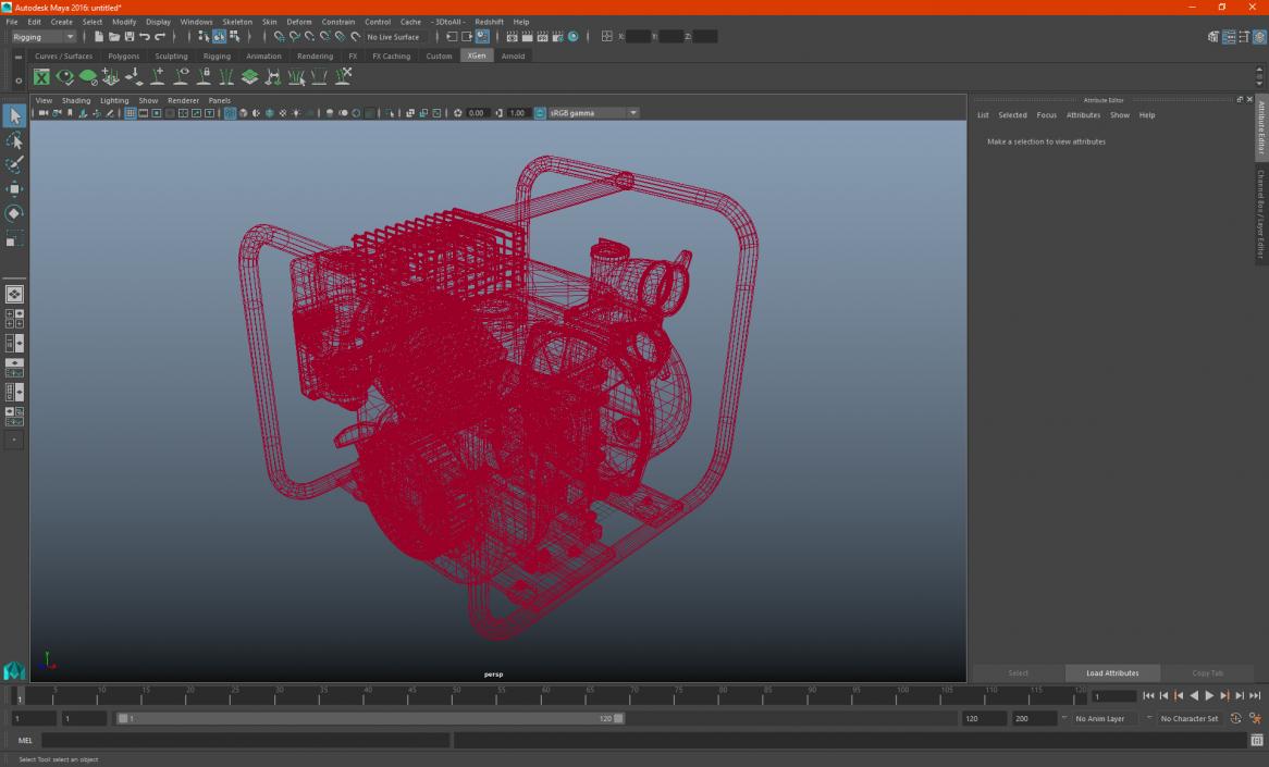 3D Biltema Water Pump for Draining