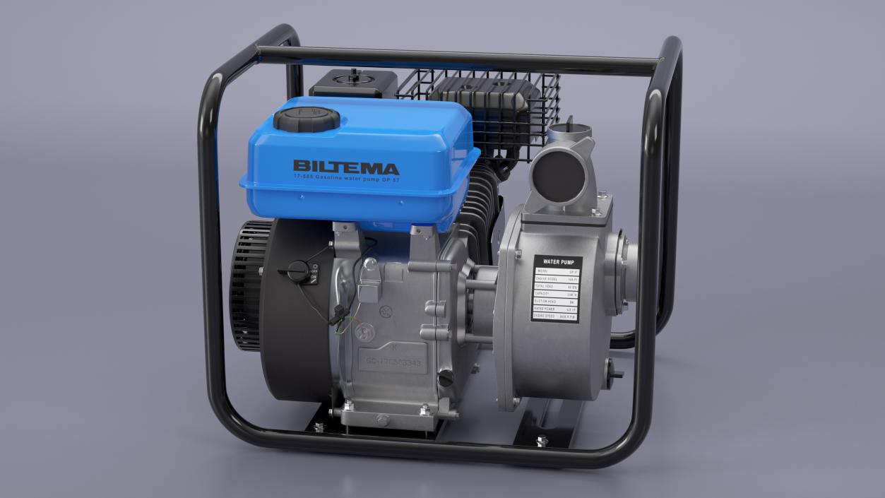 3D Biltema Water Pump for Draining