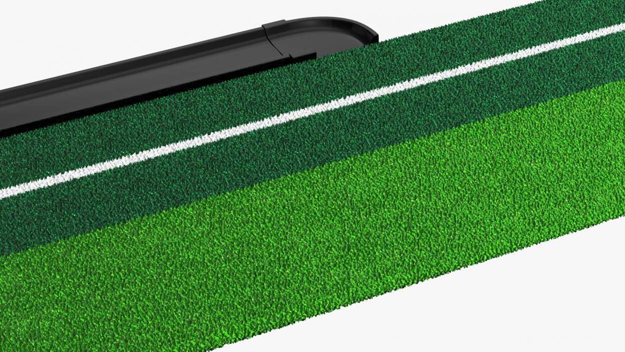 3D Indoor Golf Putting Green Portable Mat model