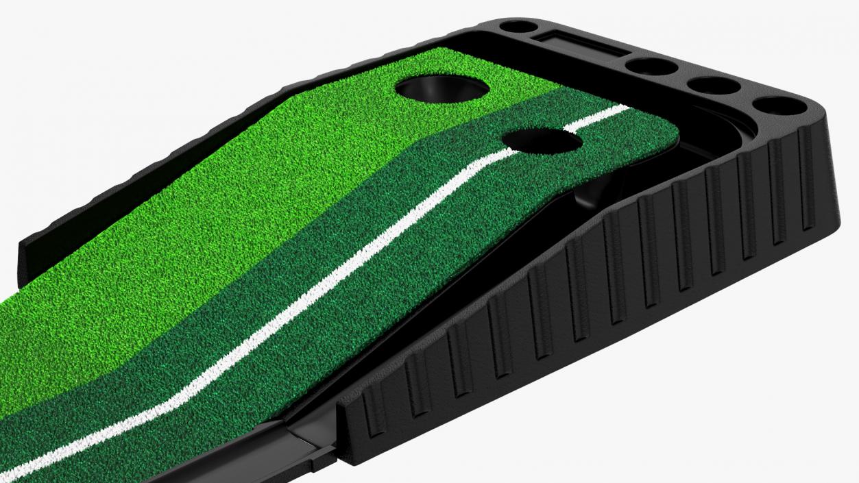 3D Indoor Golf Putting Green Portable Mat model