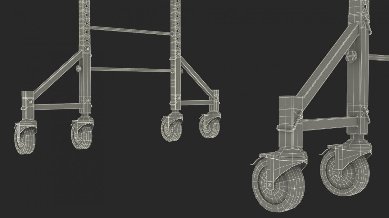 Aluminium Multi Purpose Scaffold 3D